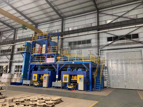 Cold Box Mounding Cold box equipment - JH industrial web